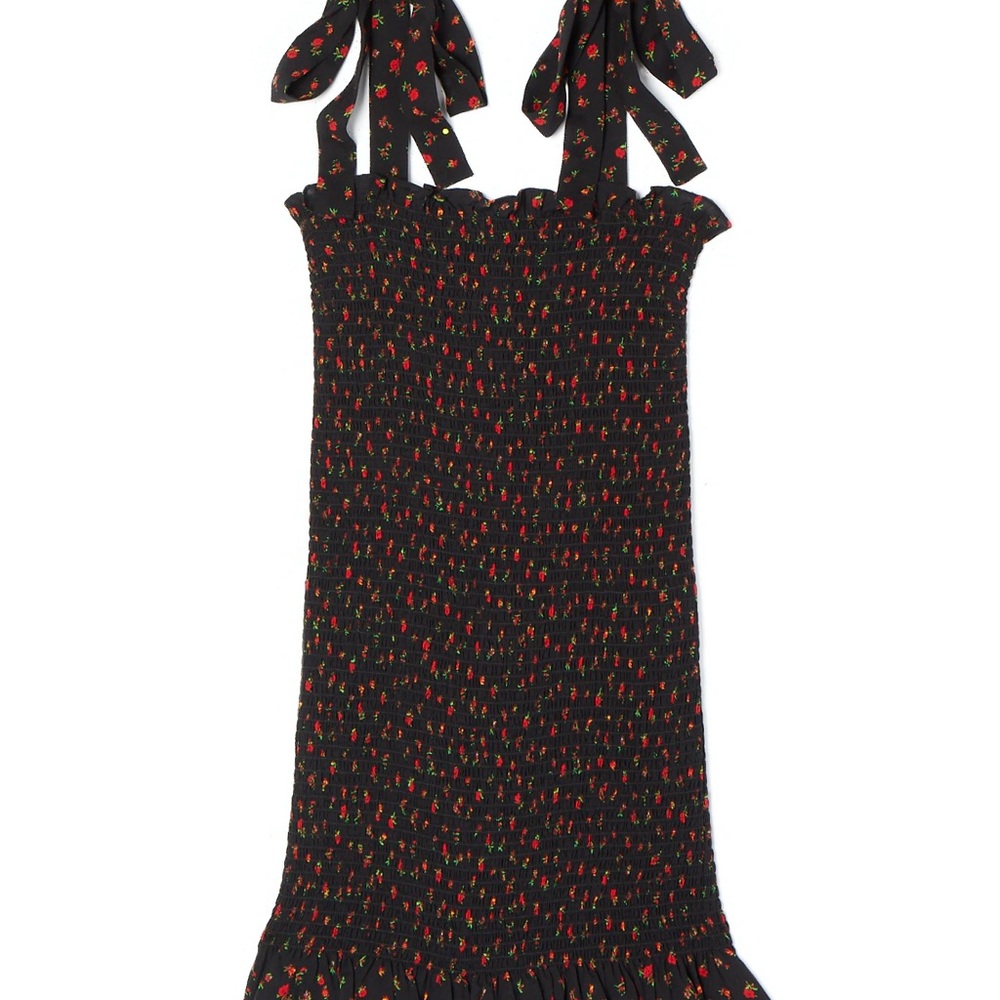 Free People NWT Bella Smocked Slip Size Large